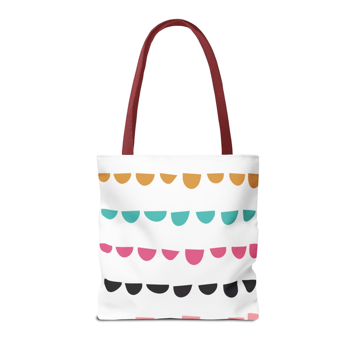 Colorful Arched Dots Tote Bag