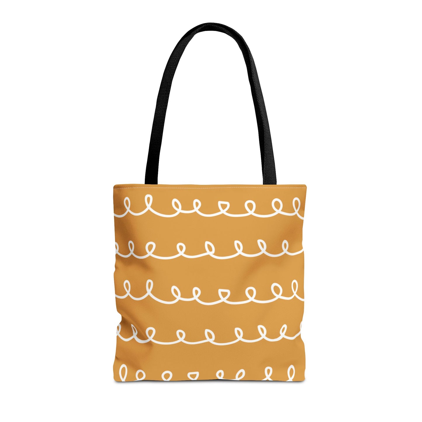 Golden Swirl Tote Bag