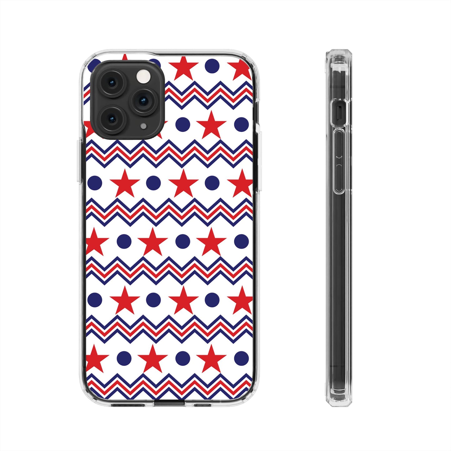 Patriotic Chevron Stars Phone Case