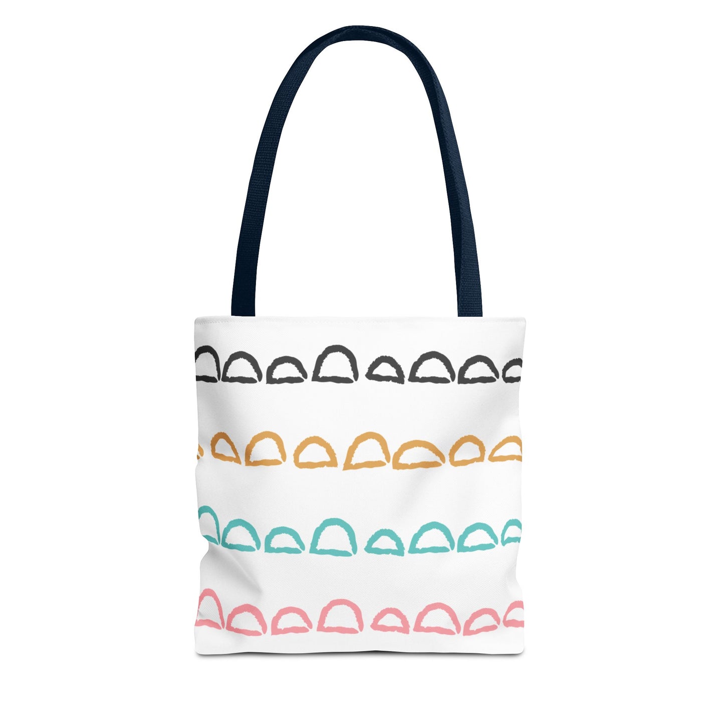 Rainbow Arch Stripes Tote Bag