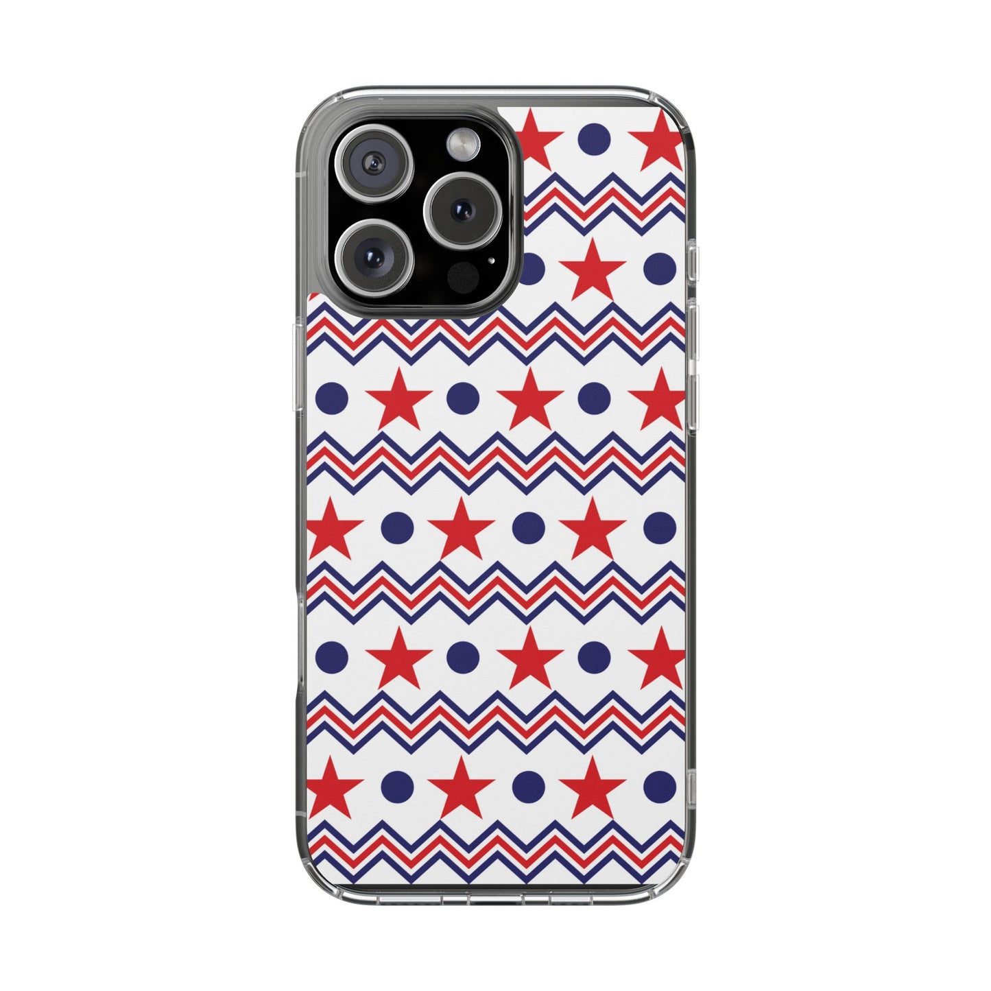 Patriotic Chevron Stars Phone Case