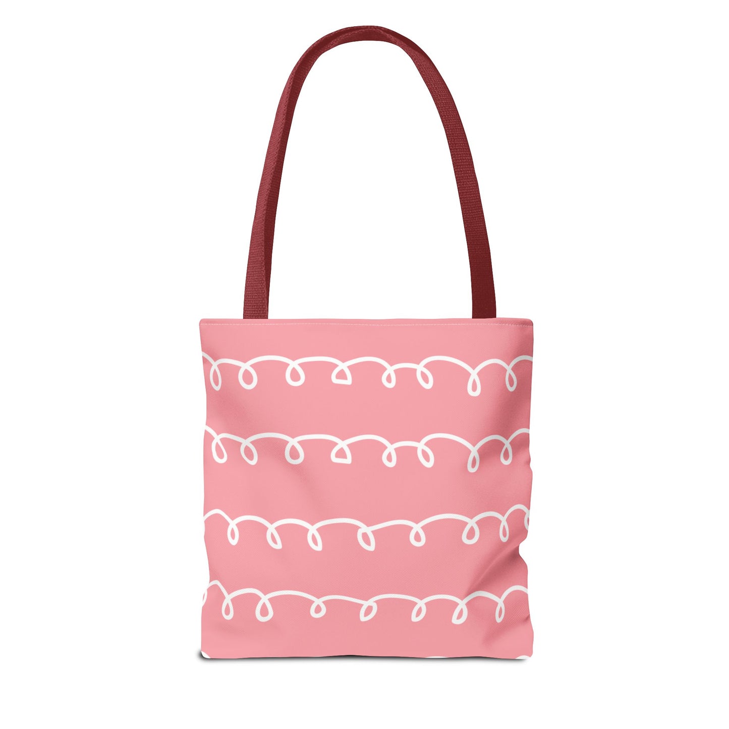 Pink Swirl Delight Tote Bag