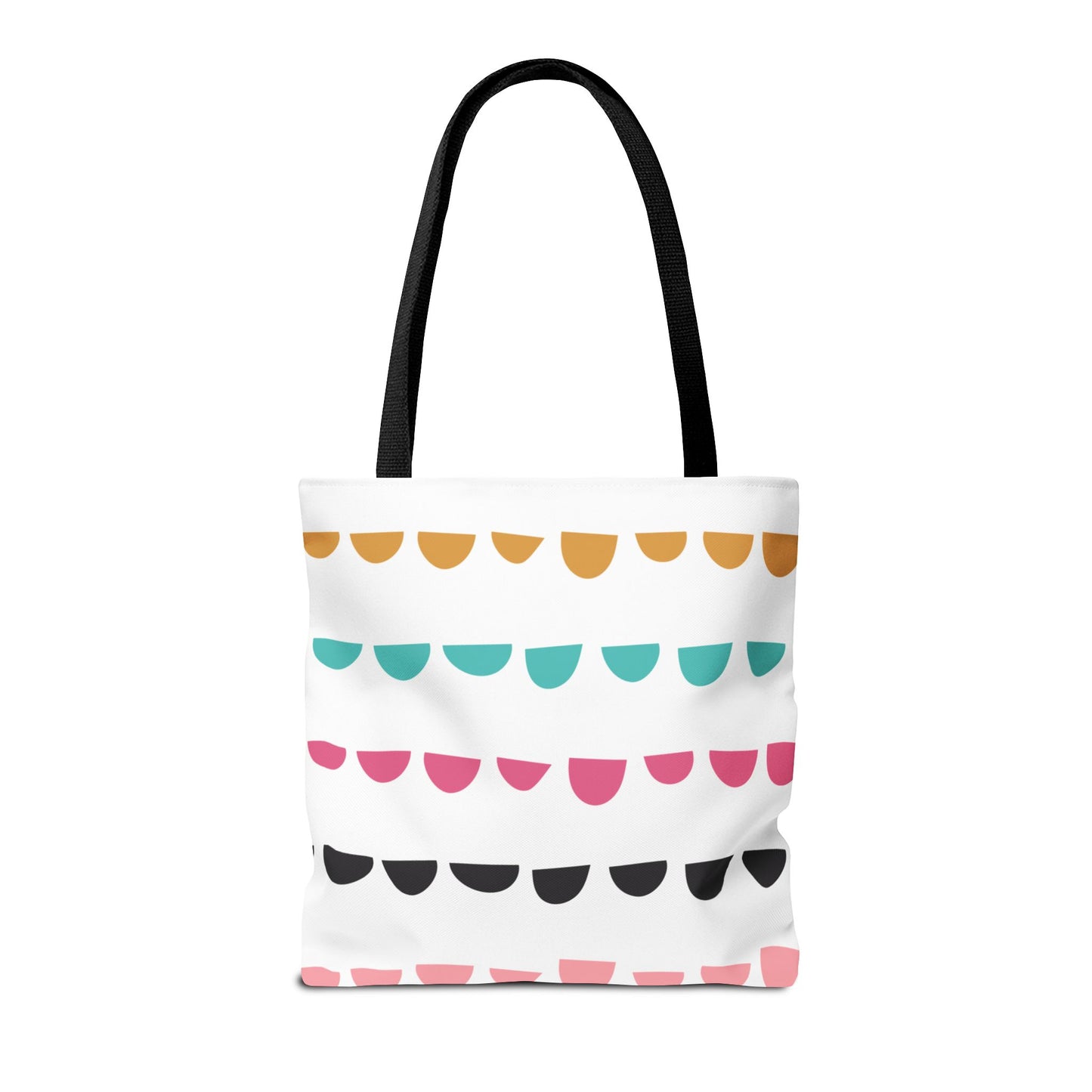 Colorful Arched Dots Tote Bag