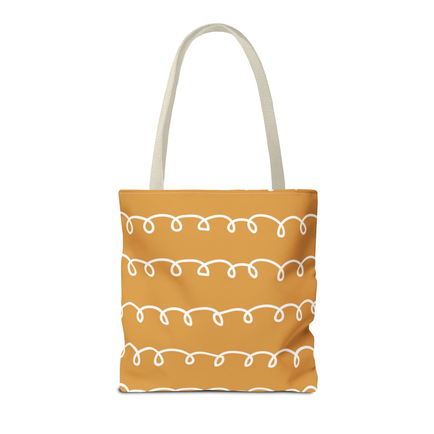 Golden Swirl Tote Bag