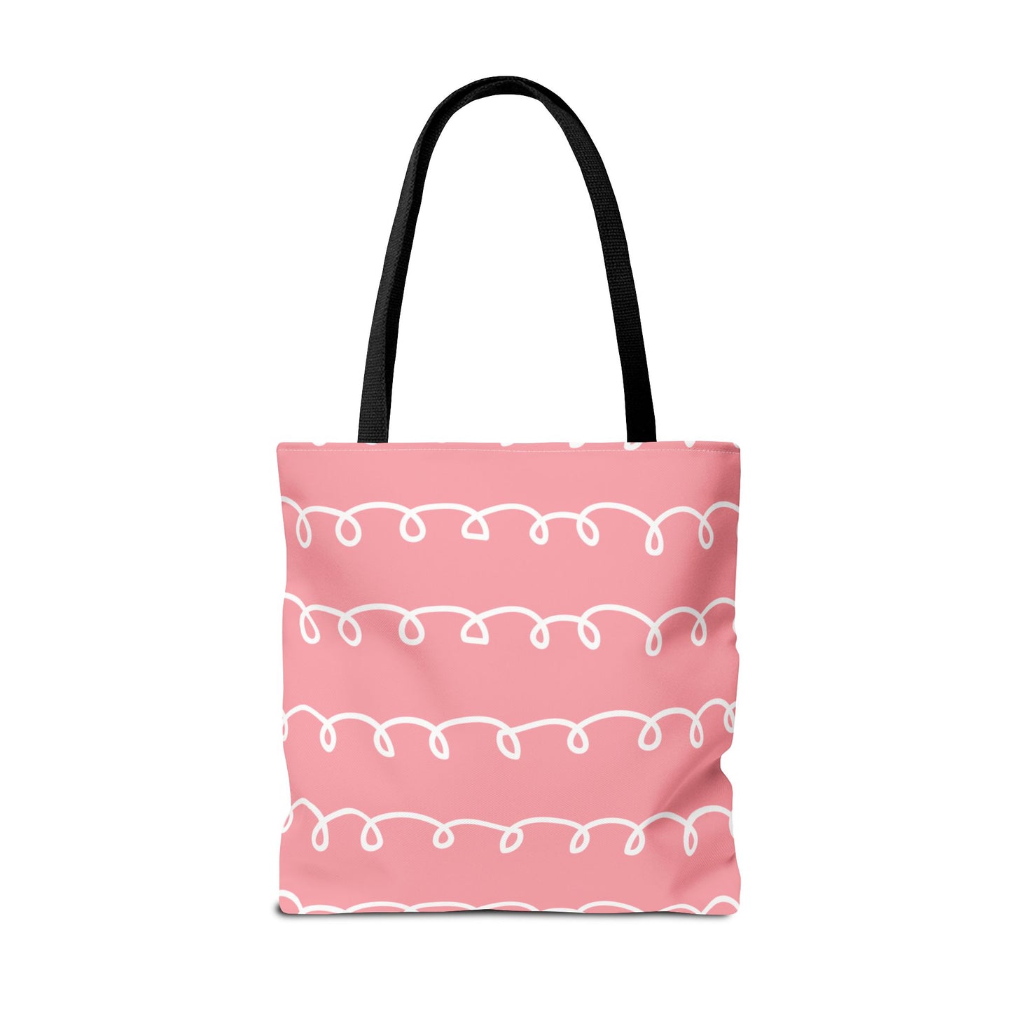 Pink Swirl Delight Tote Bag