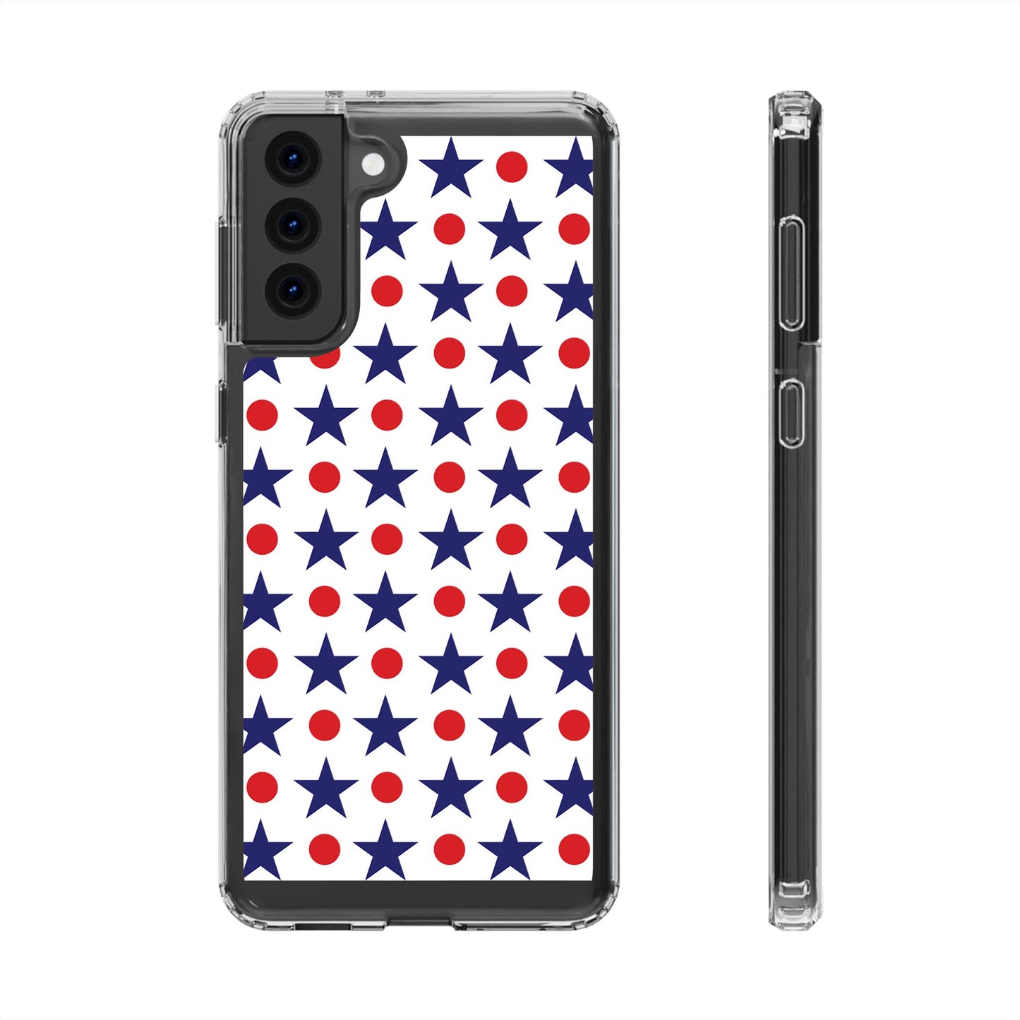 Bold Stars and Dots Phone Case