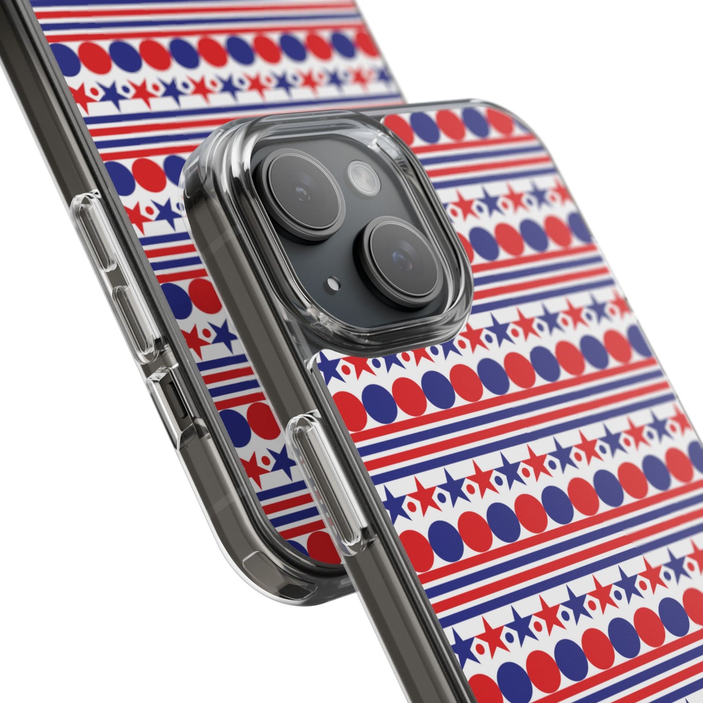 Patriotic Stripes and Stars Phone Case