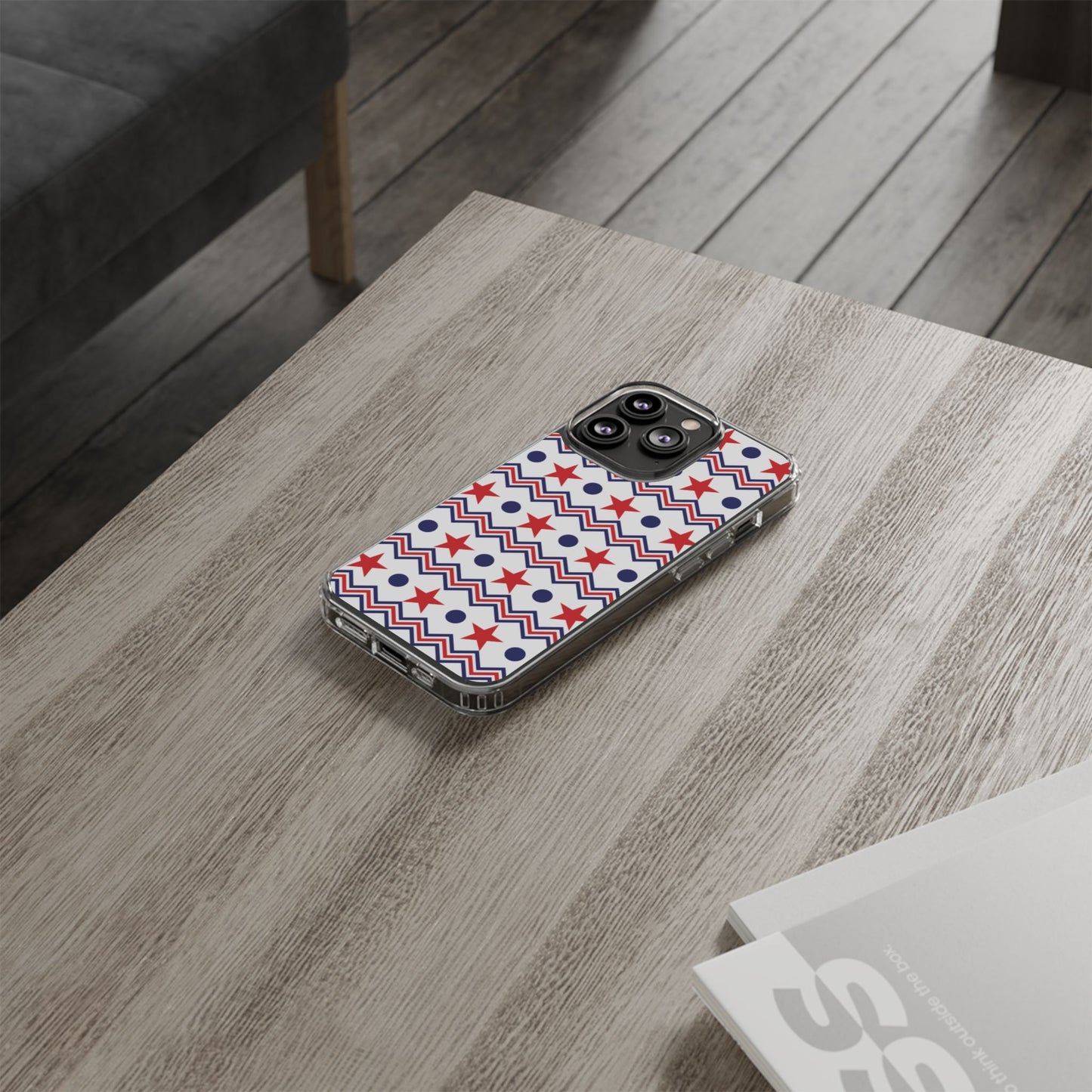 Patriotic Chevron Stars Phone Case