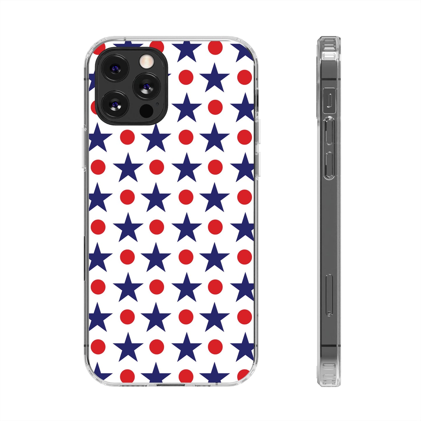 Bold Stars and Dots Phone Case