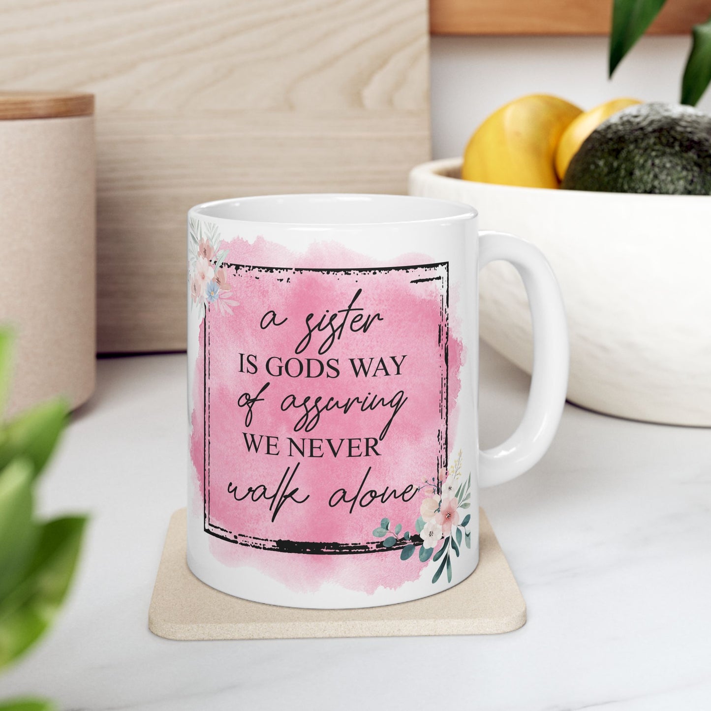 A Sister's Love Ceramic Mug