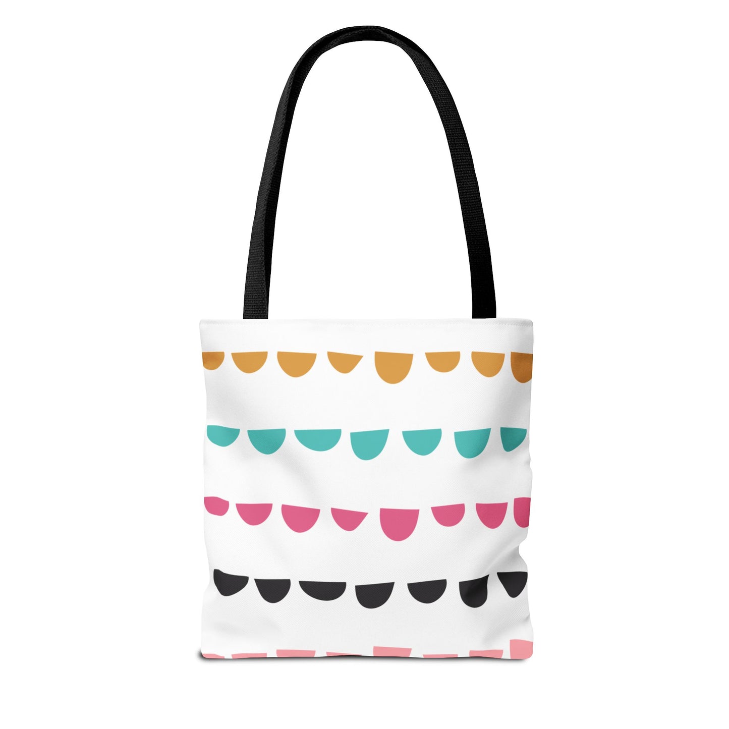 Colorful Arched Dots Tote Bag