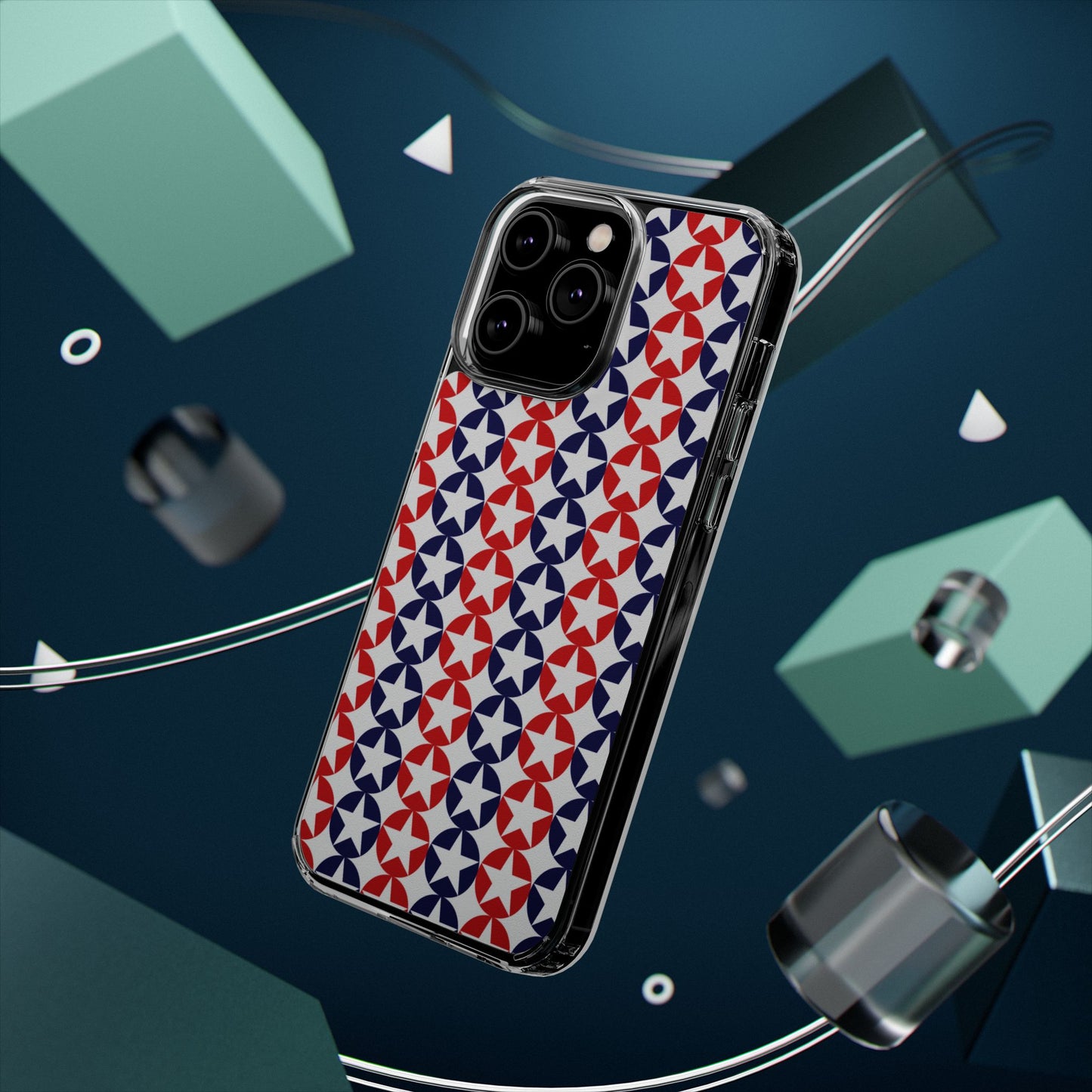 Star Circles Patriotic Phone Case