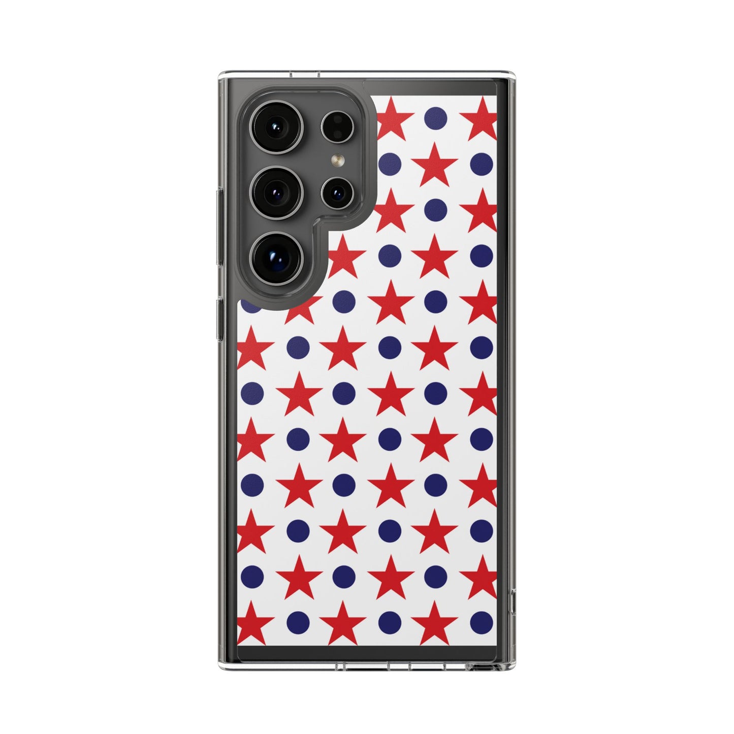 Patriotic Stars and Dots Phone Case