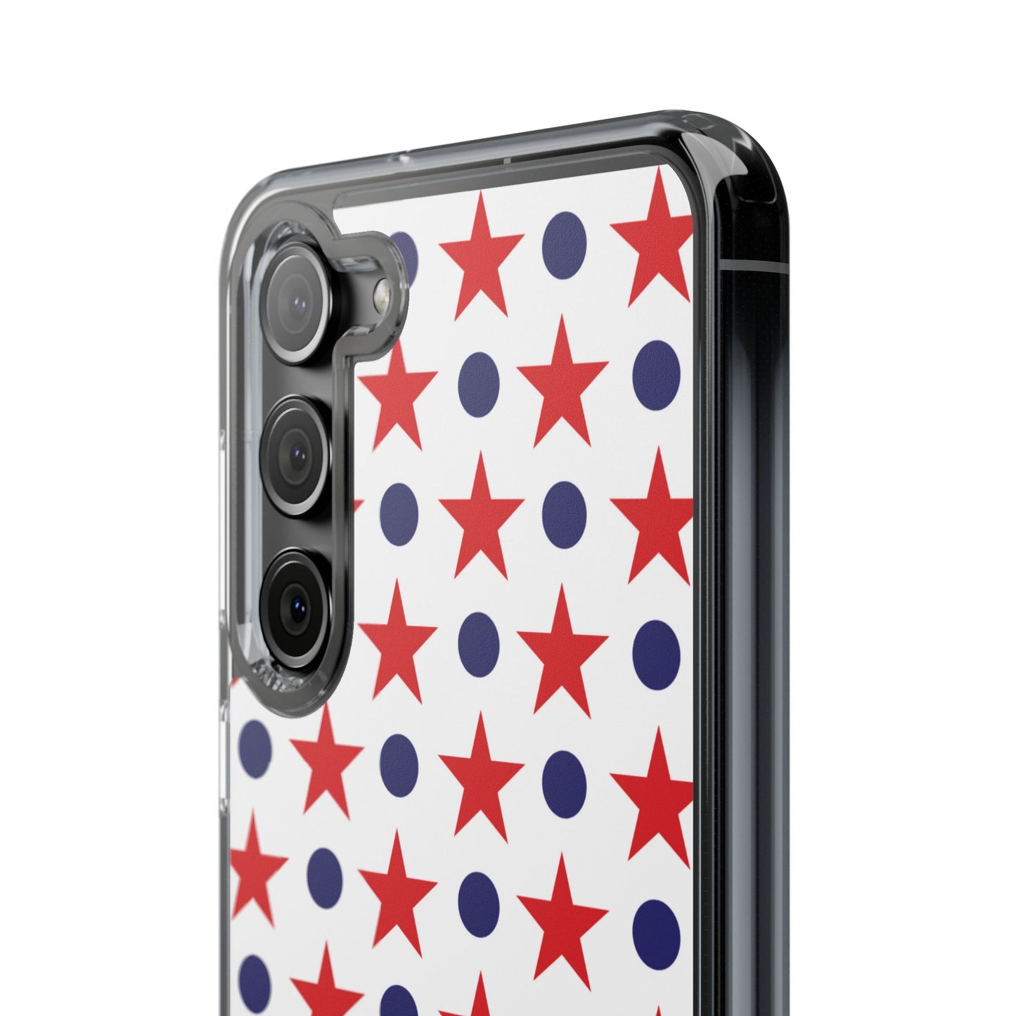 Patriotic Stars and Dots Phone Case