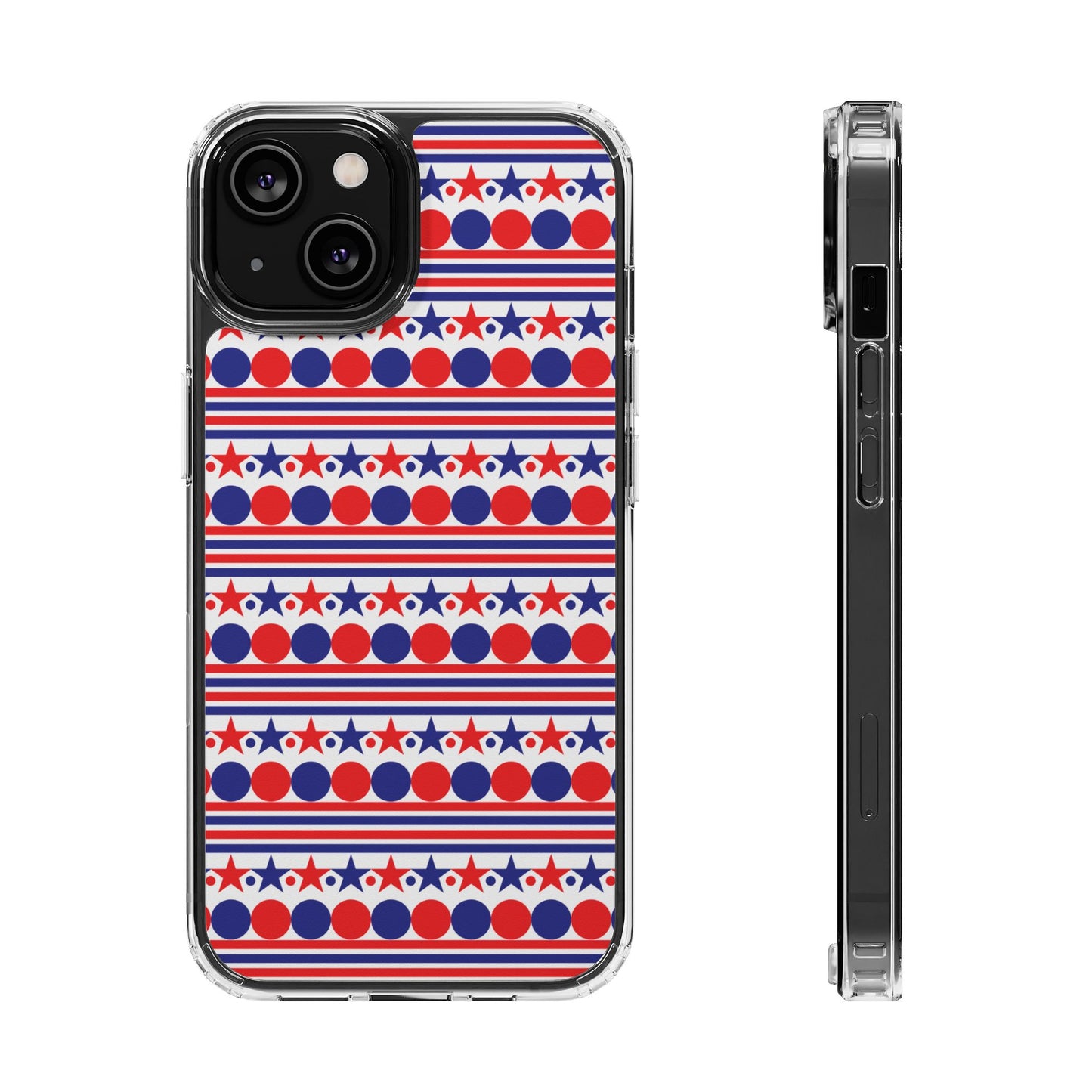 Patriotic Stripes and Stars Phone Case