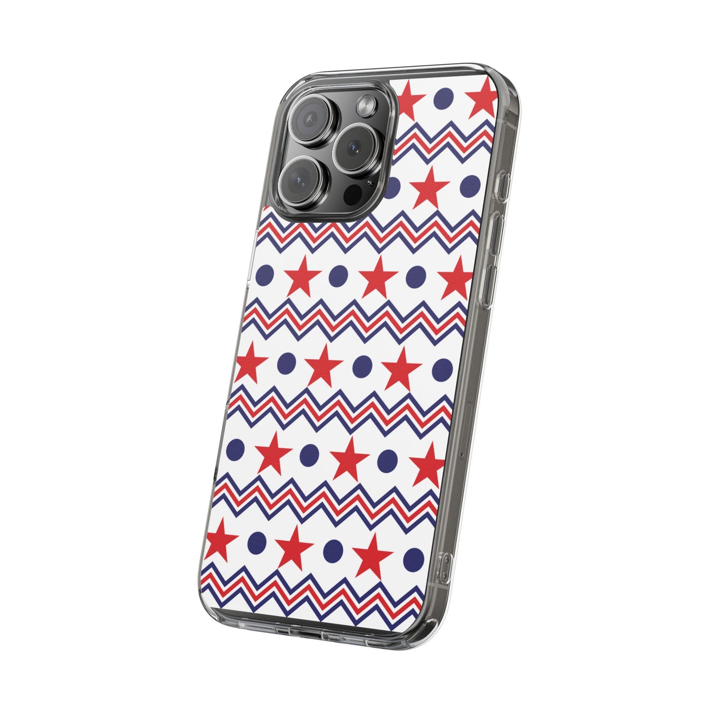 Patriotic Chevron Stars Phone Case