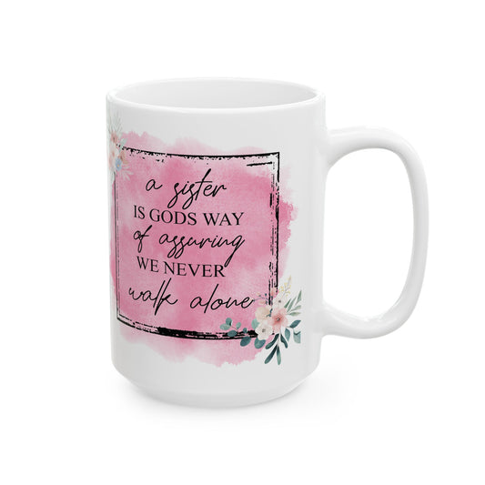 A Sister's Love Ceramic Mug