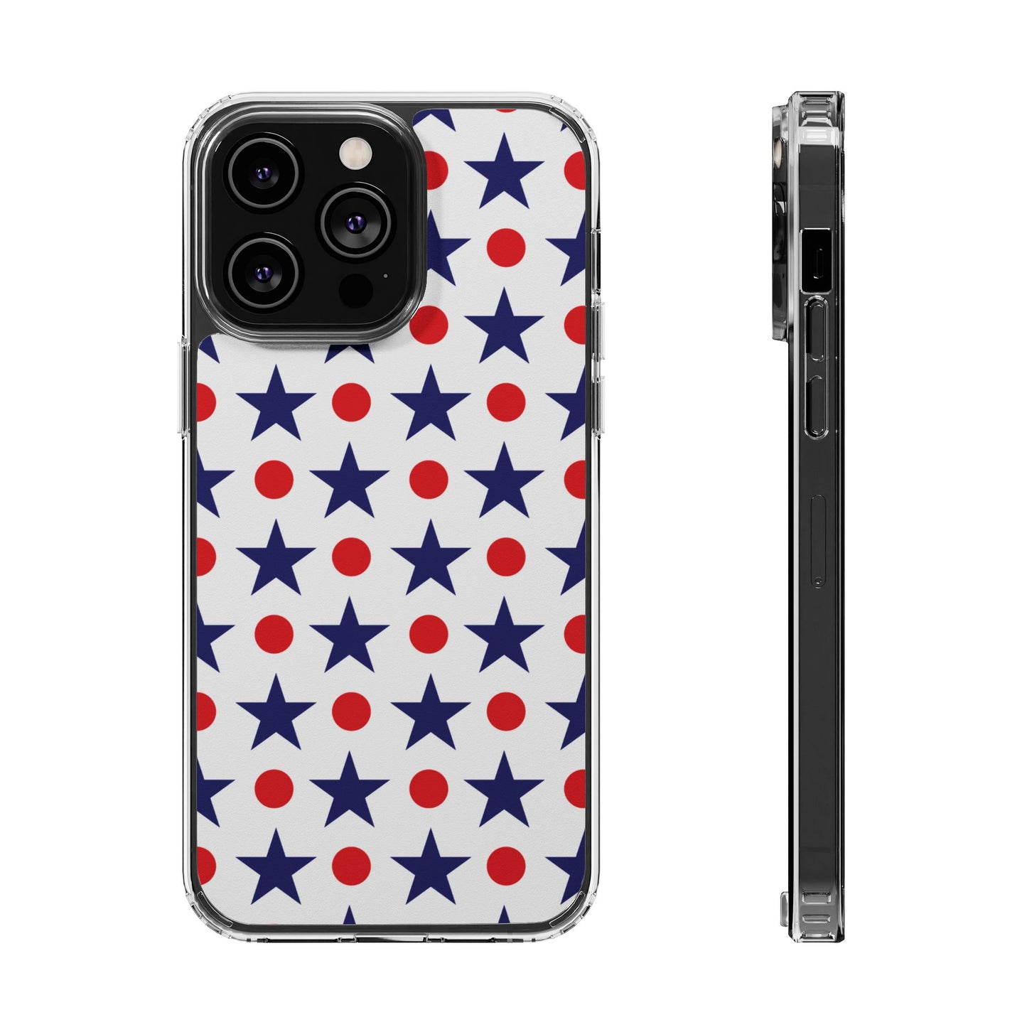 Bold Stars and Dots Phone Case