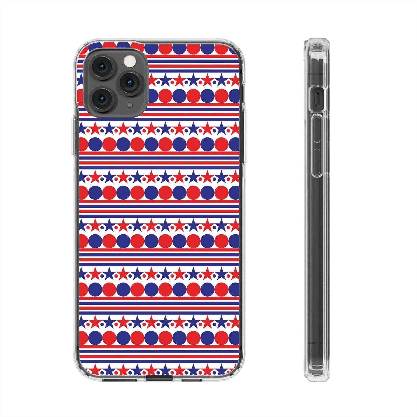 Patriotic Stripes and Stars Phone Case