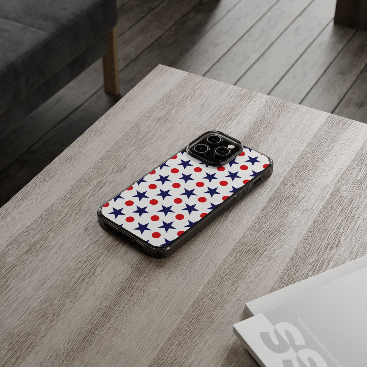 Bold Stars and Dots Phone Case