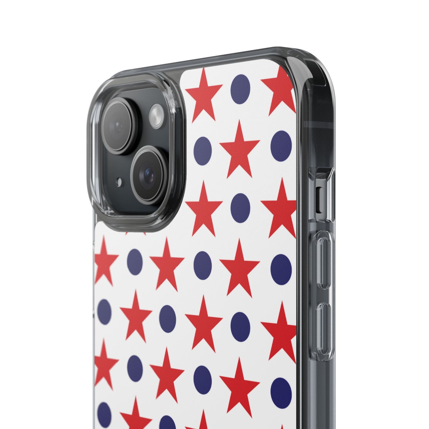 Patriotic Stars and Dots Phone Case