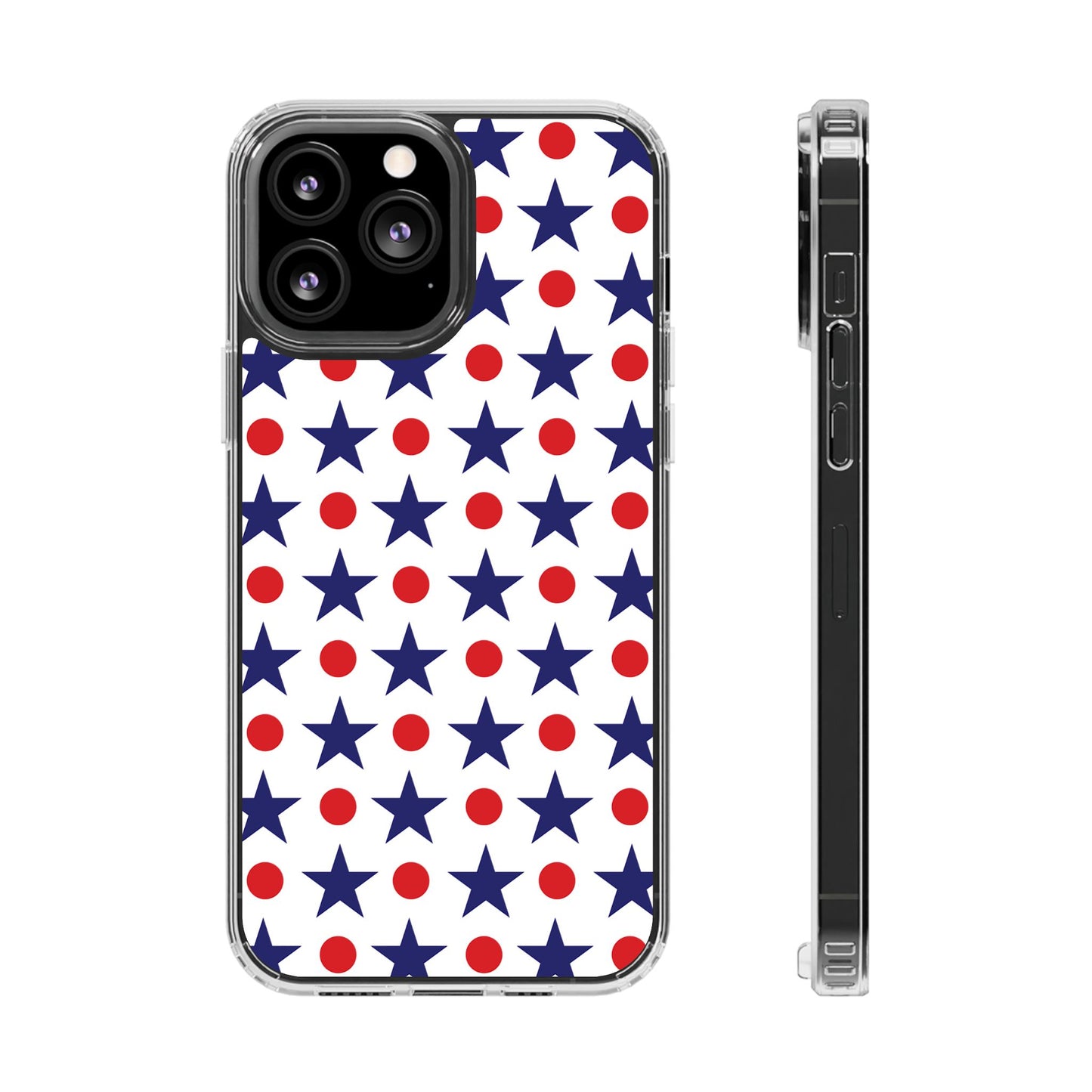 Bold Stars and Dots Phone Case