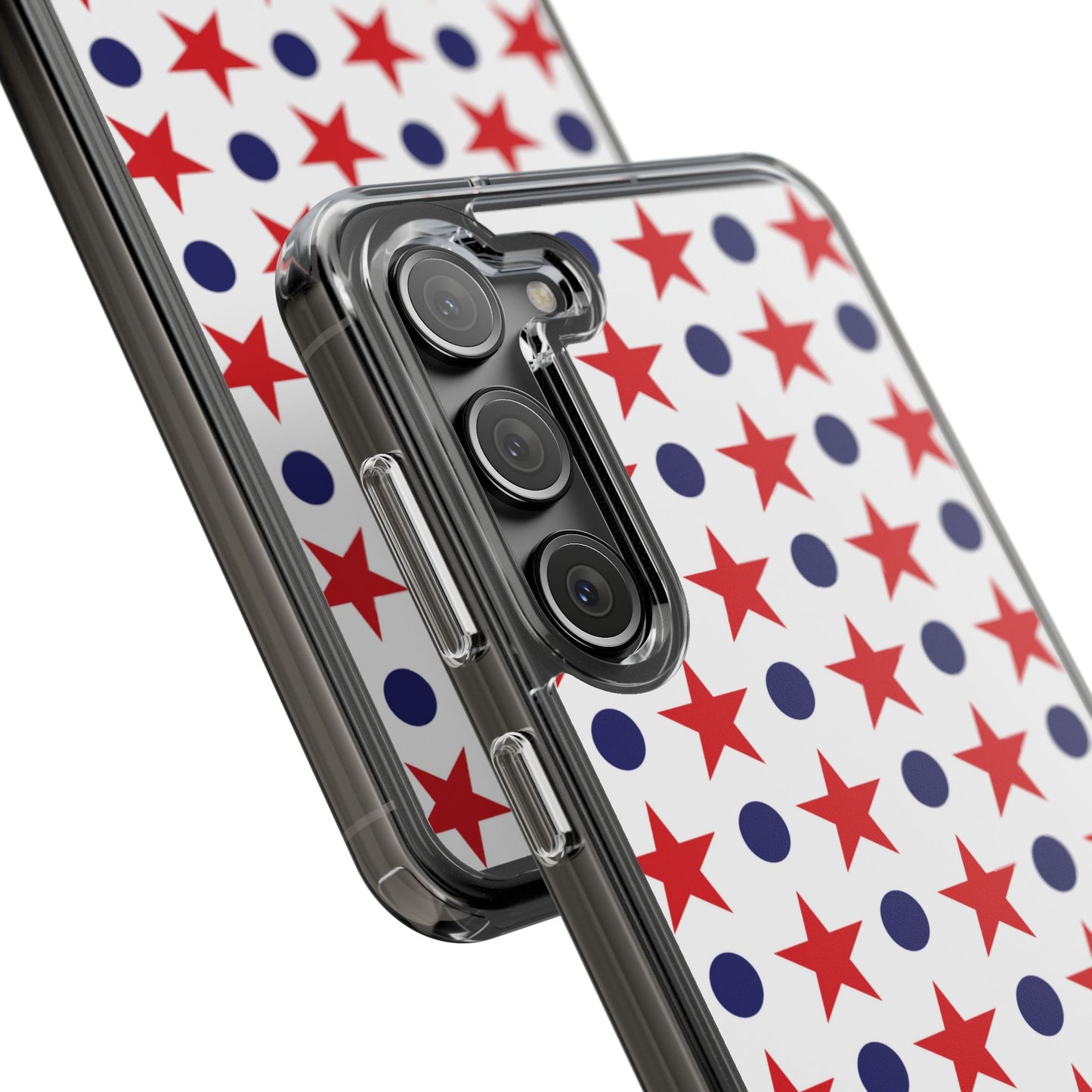 Patriotic Stars and Dots Phone Case