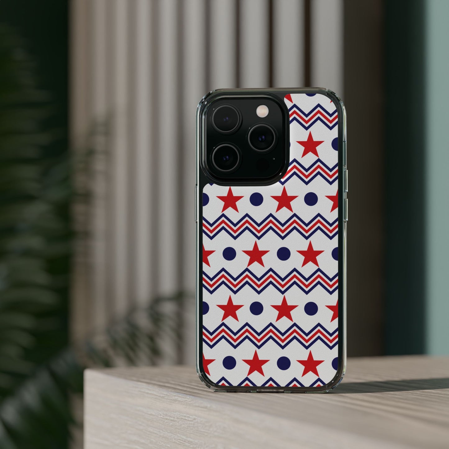 Patriotic Chevron Stars Phone Case