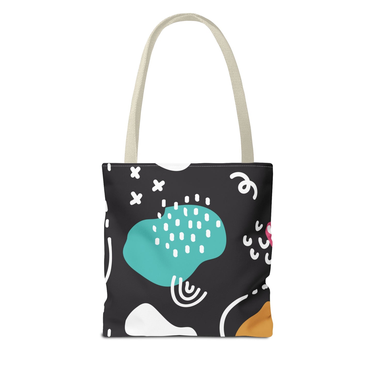 Modern Abstract Shapes Tote Bag