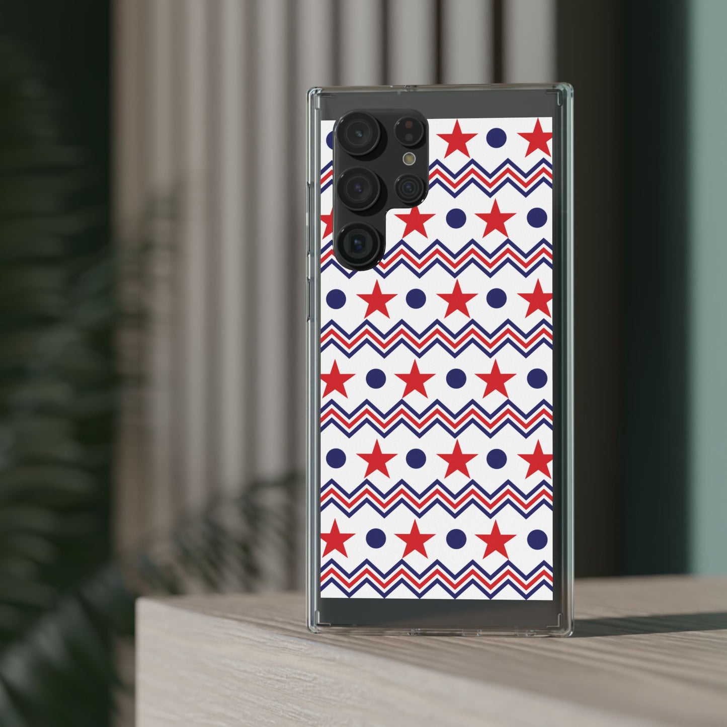 Patriotic Chevron Stars Phone Case