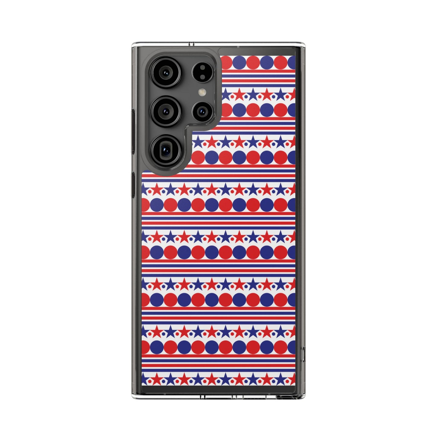 Patriotic Stripes and Stars Phone Case