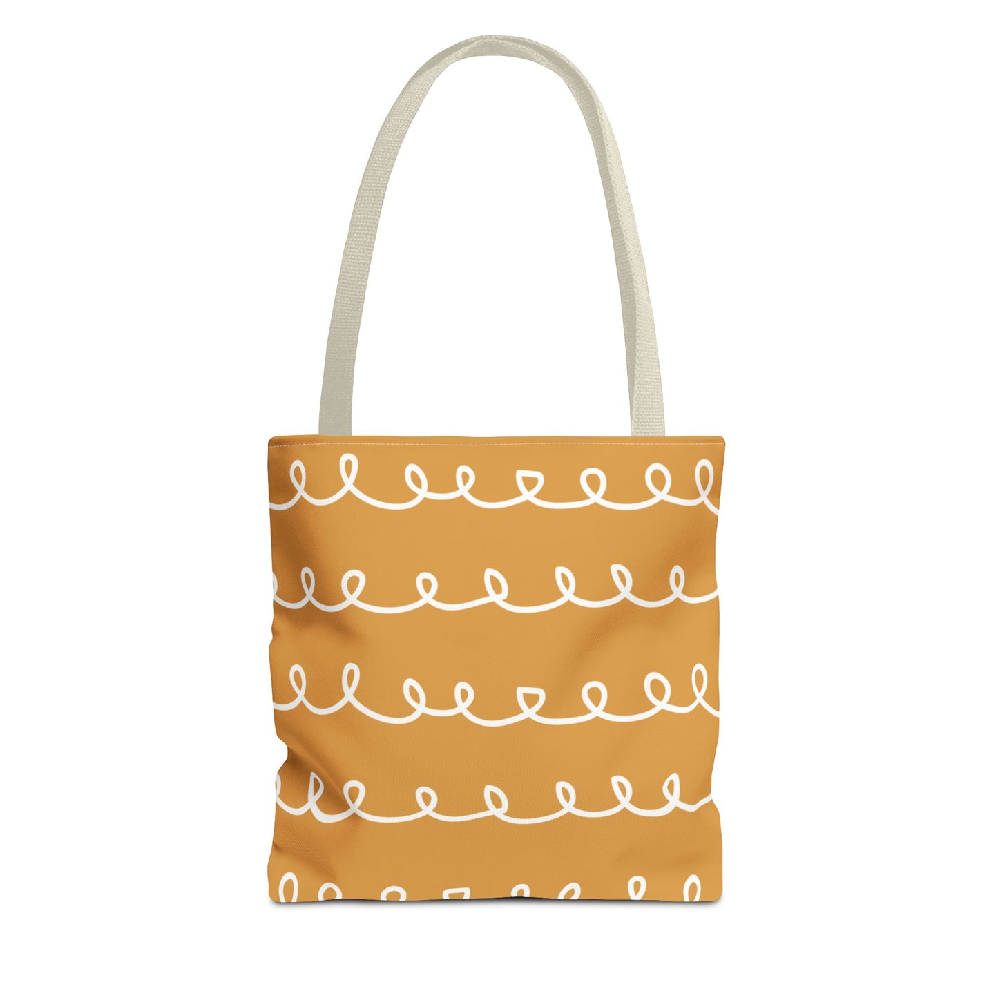 Golden Swirl Tote Bag