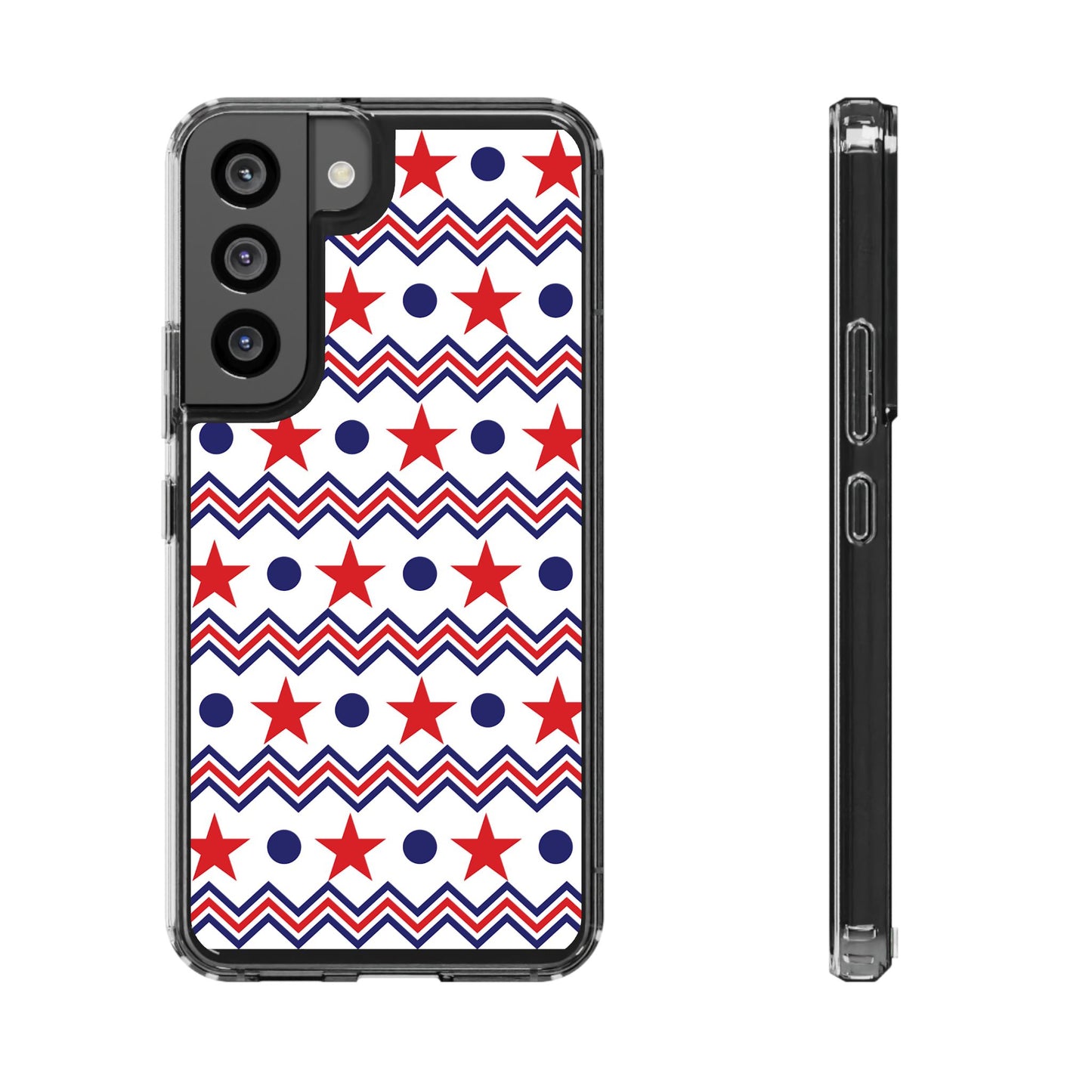 Patriotic Chevron Stars Phone Case