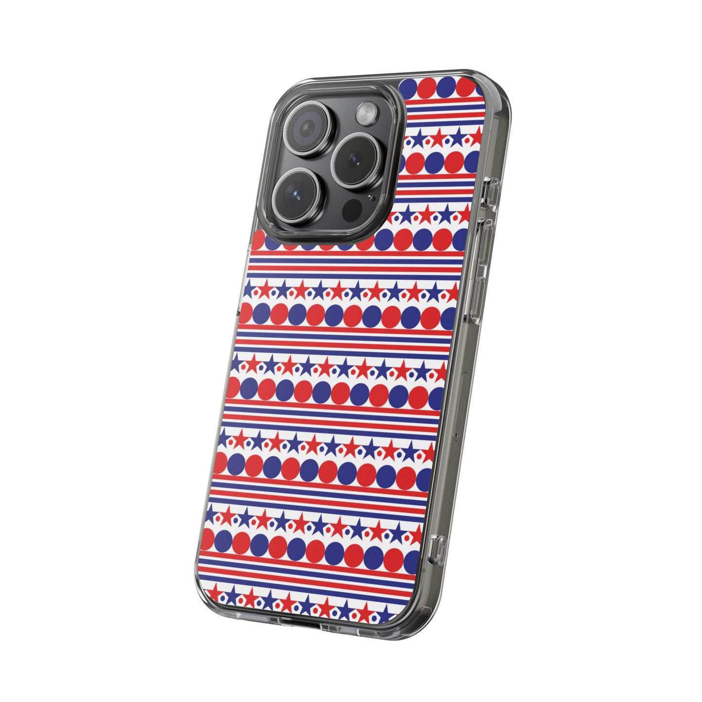 Patriotic Stripes and Stars Phone Case