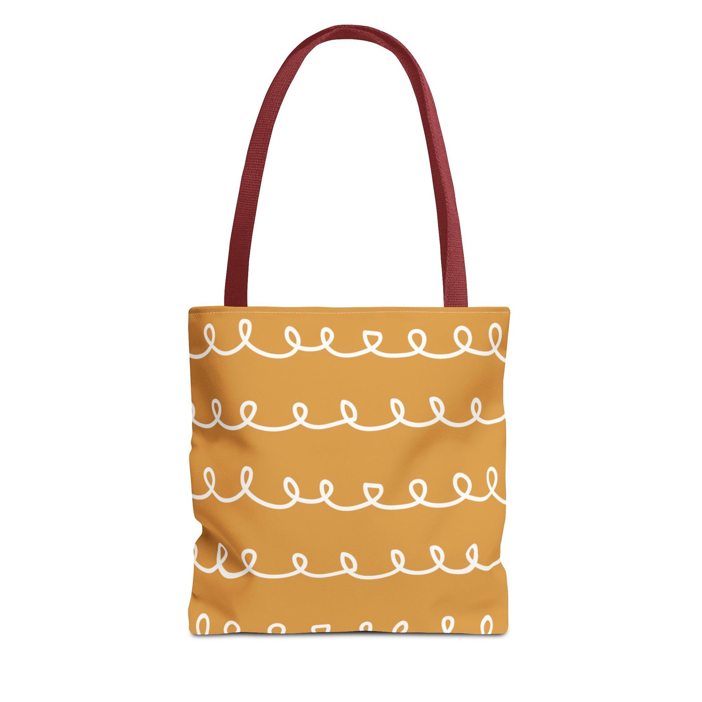 Golden Swirl Tote Bag