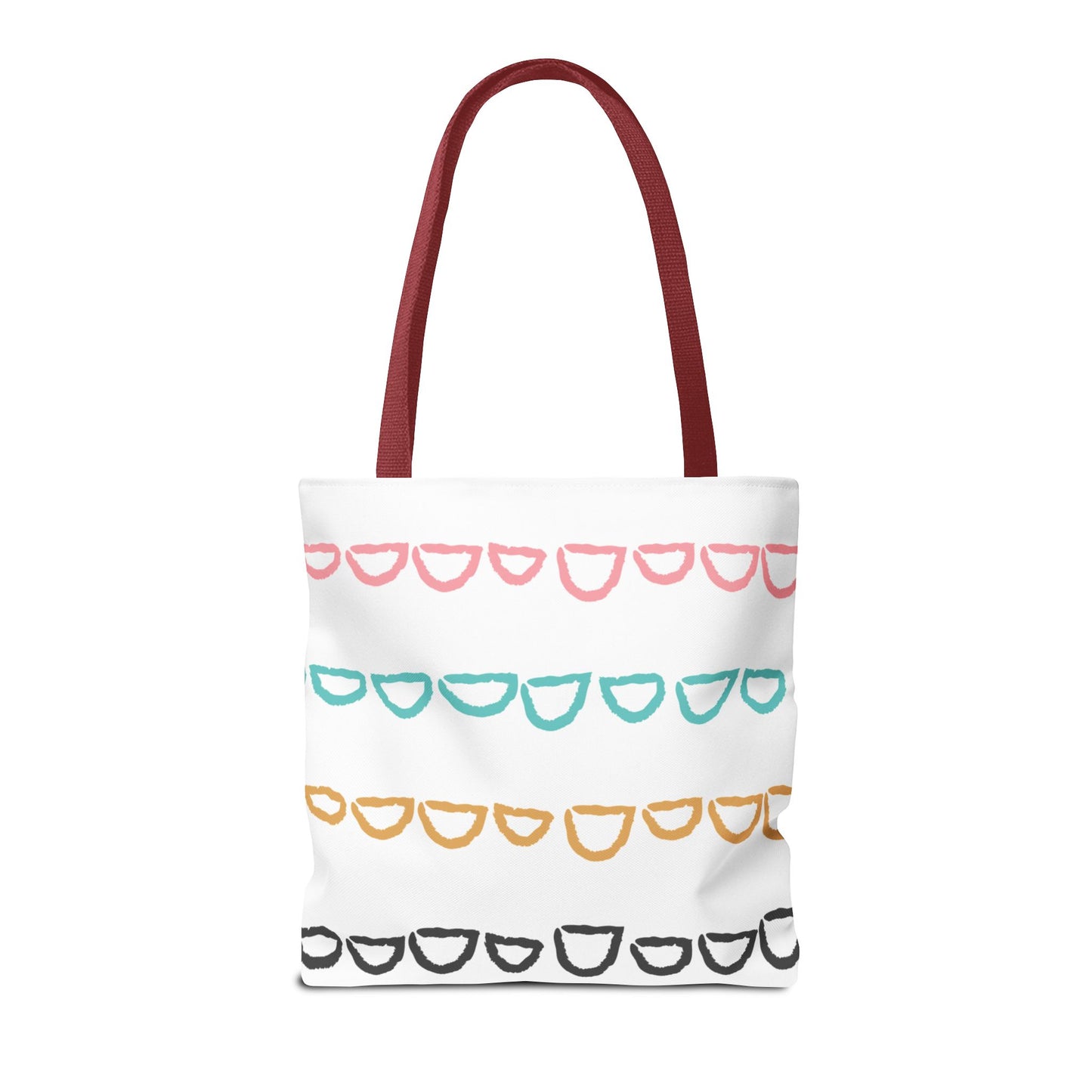 Rainbow Arch Stripes Tote Bag