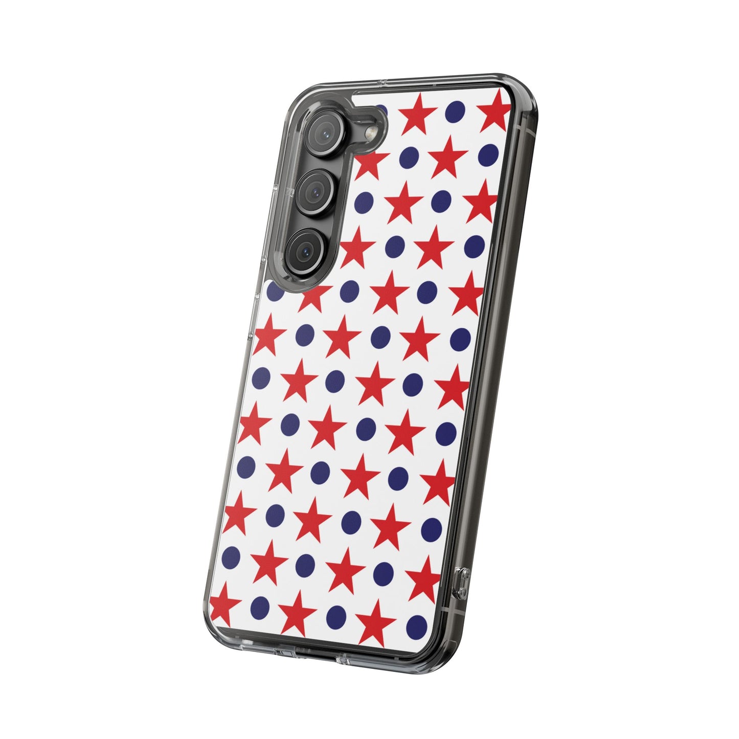 Patriotic Stars and Dots Phone Case