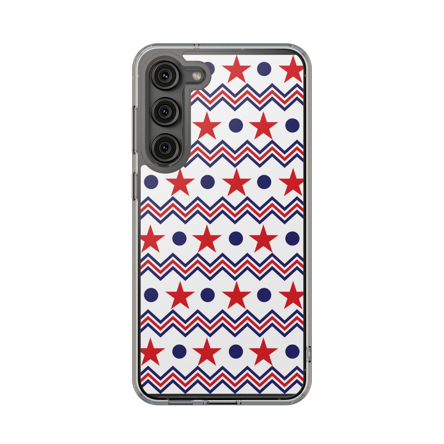 Patriotic Chevron Stars Phone Case