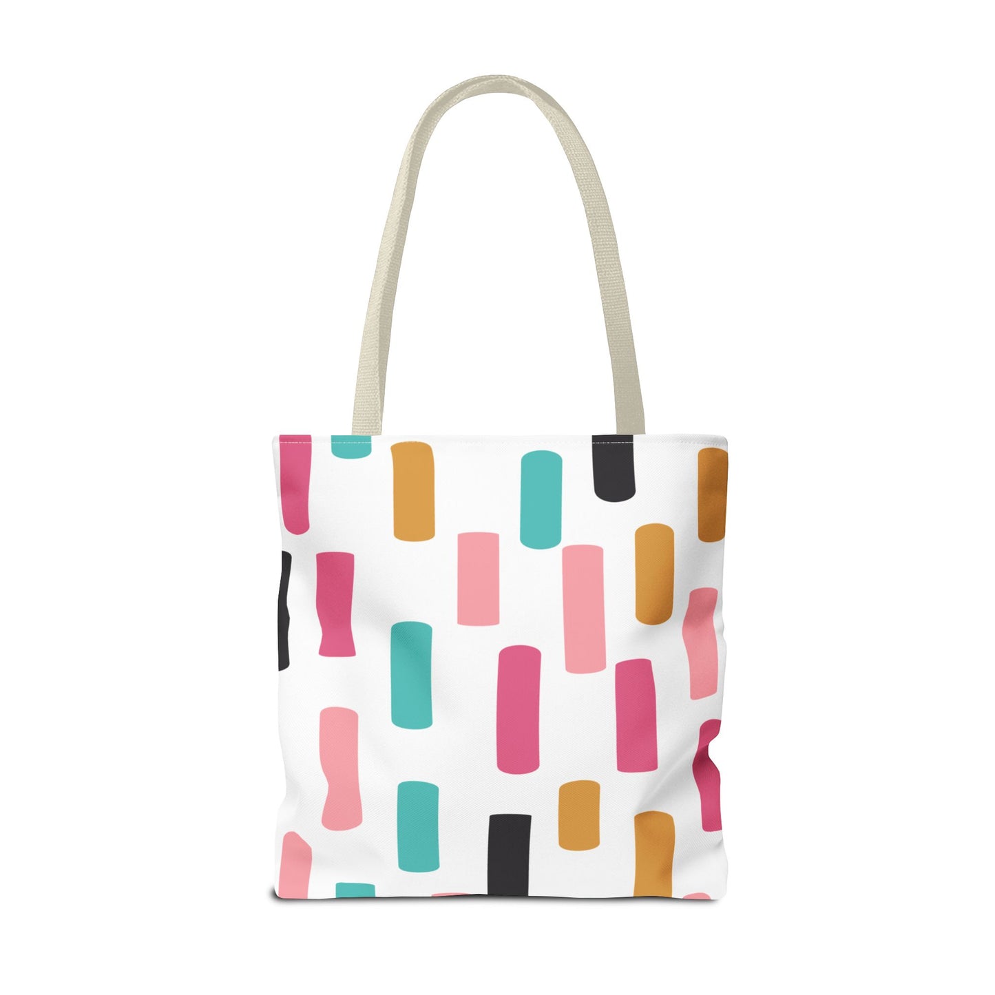 Color Block Confetti Tote Bag