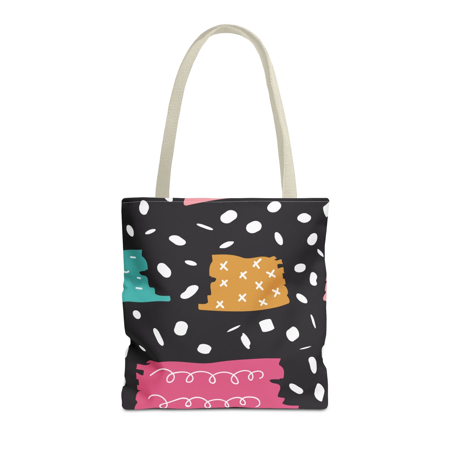 Abstract Brushstroke Tote Bag