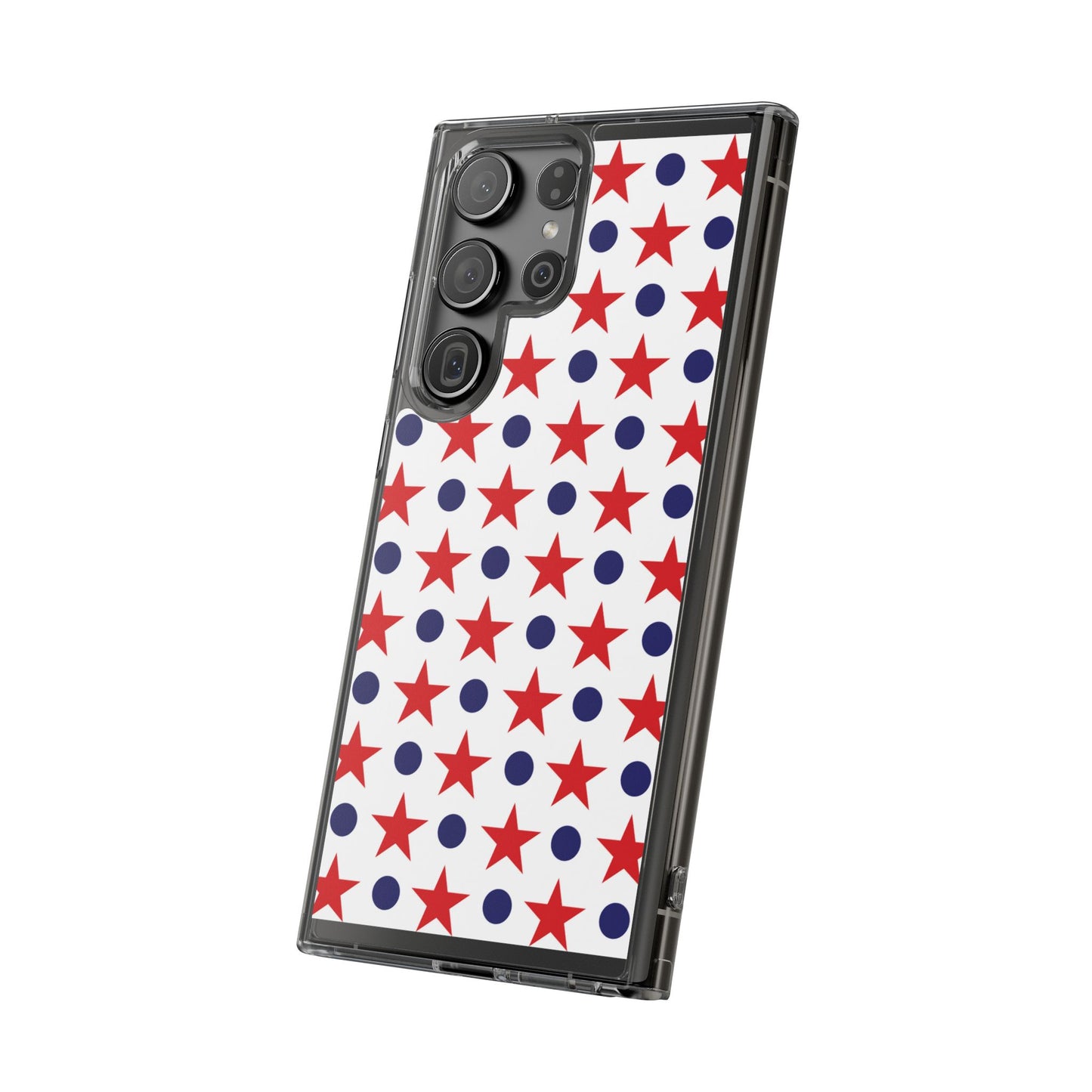 Patriotic Stars and Dots Phone Case