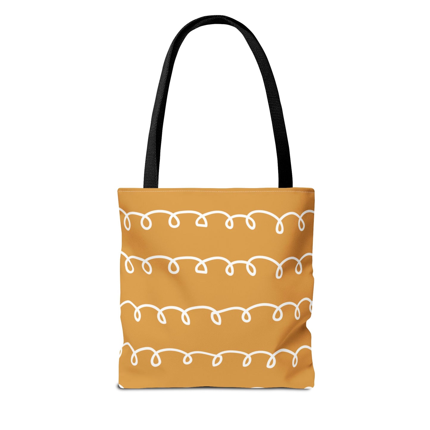 Golden Swirl Tote Bag