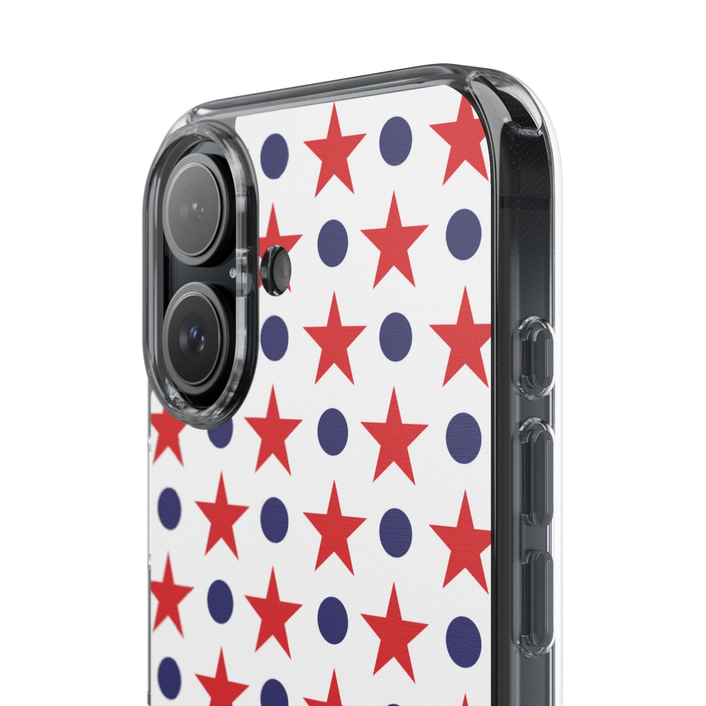 Patriotic Stars and Dots Phone Case