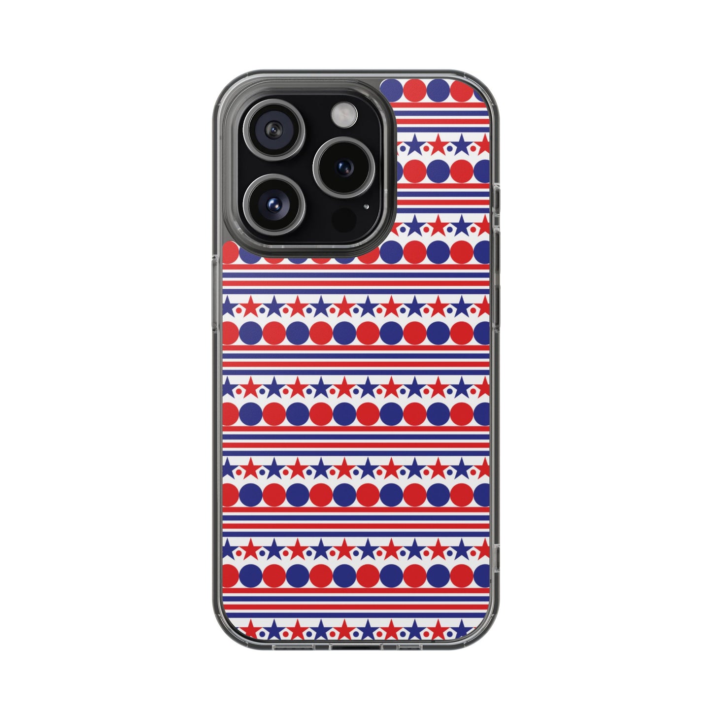 Patriotic Stripes and Stars Phone Case