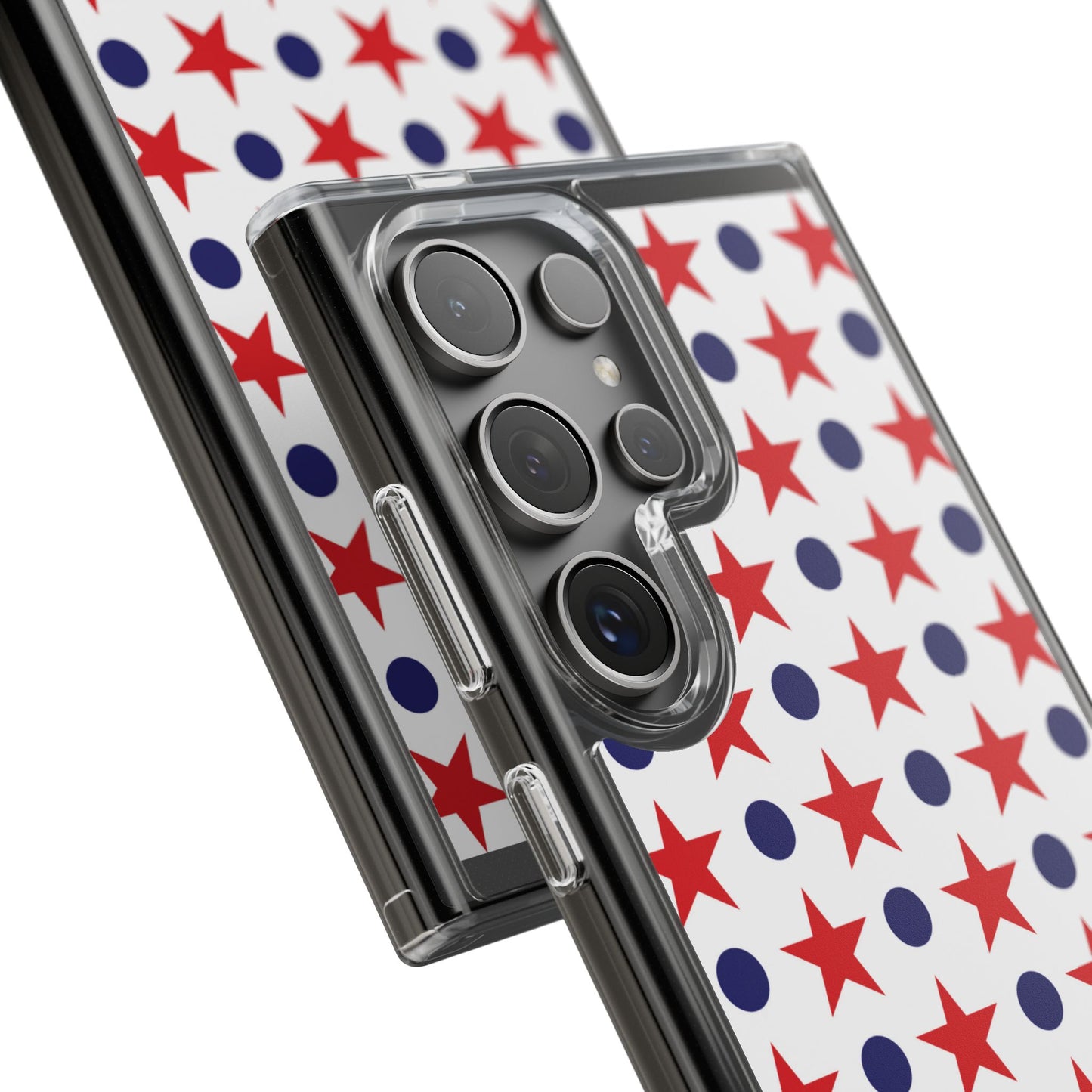 Patriotic Stars and Dots Phone Case