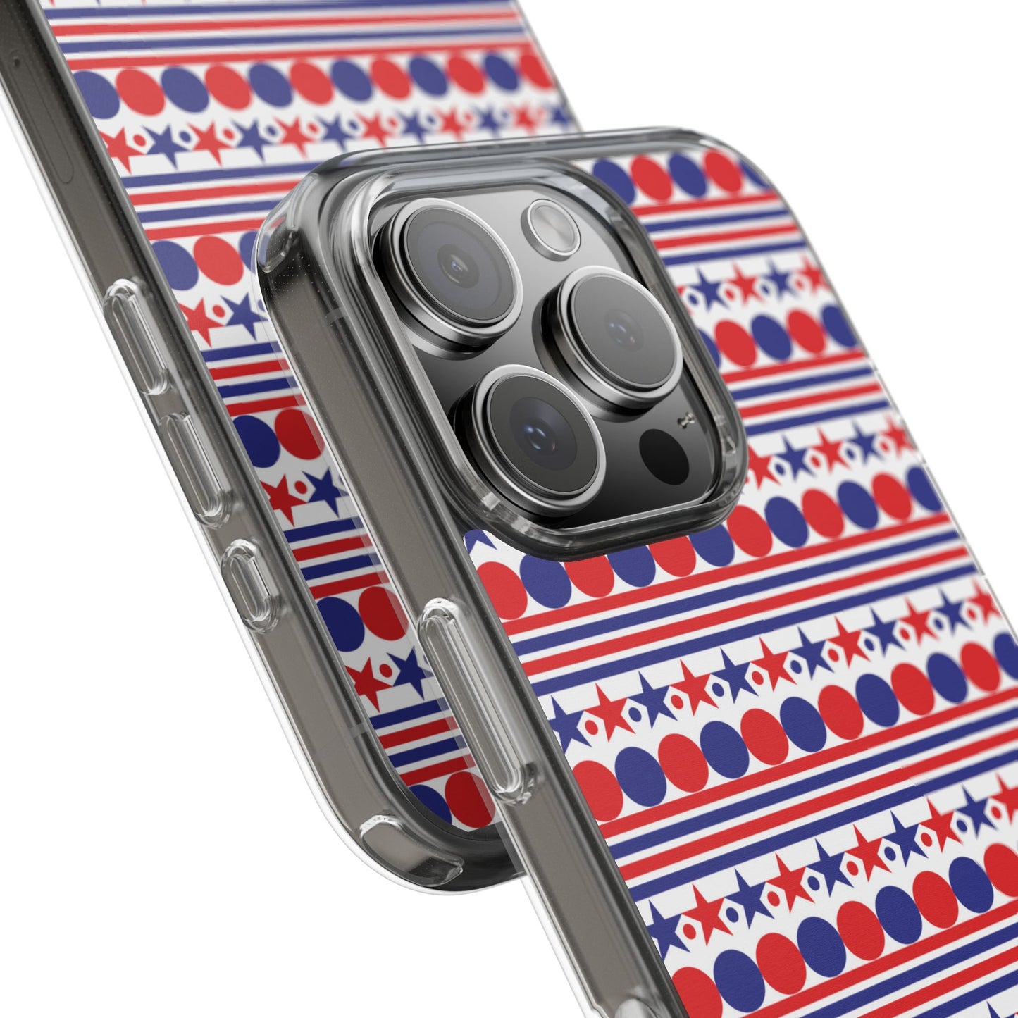 Patriotic Stripes and Stars Phone Case