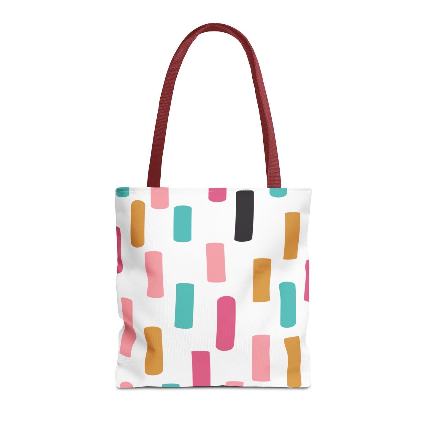 Color Block Confetti Tote Bag