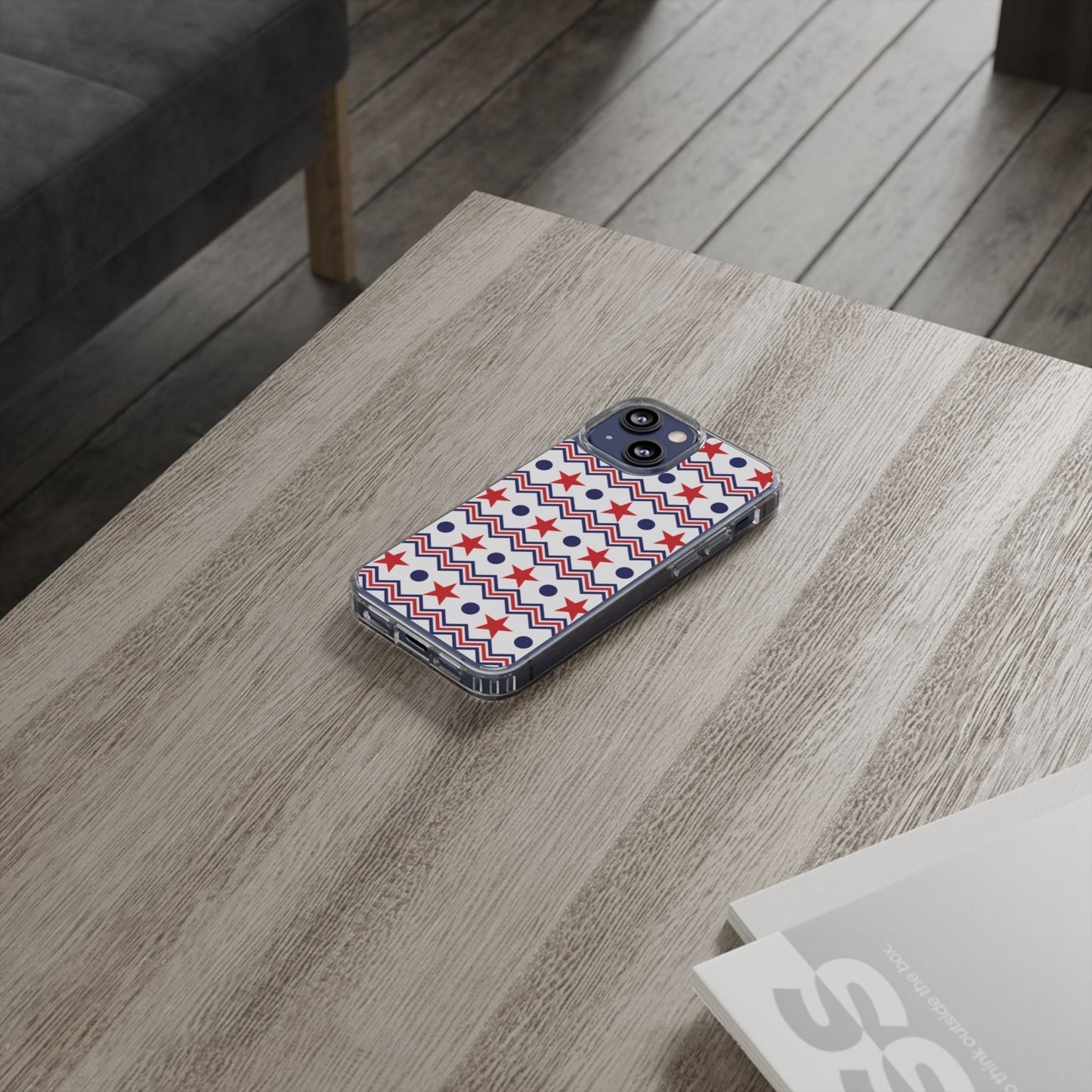 Patriotic Chevron Stars Phone Case