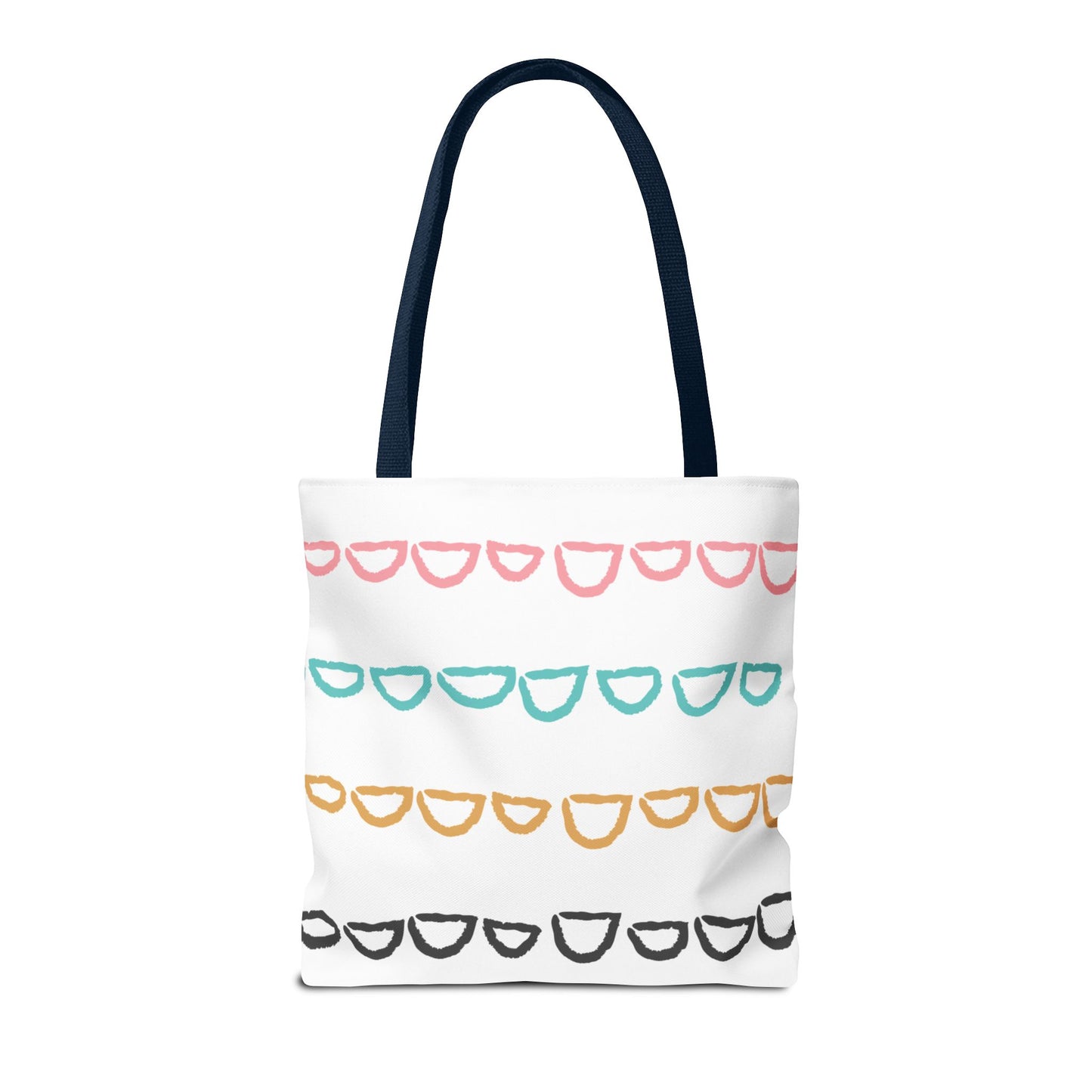 Rainbow Arch Stripes Tote Bag