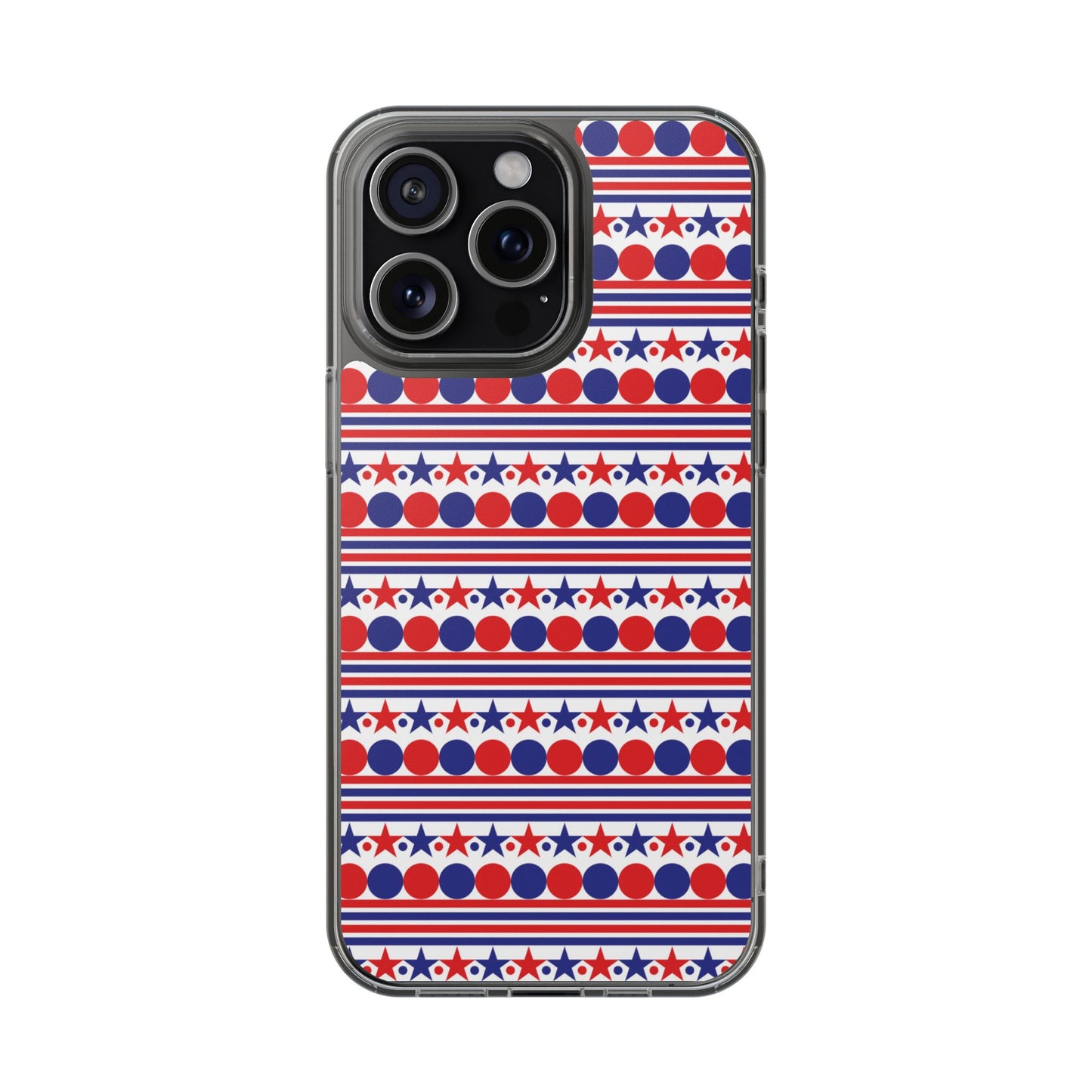 Patriotic Stripes and Stars Phone Case